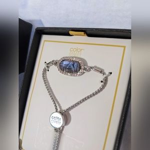 EXCLUSIVE Color Street Jewelry Northern Wonder Slider Bracelet New In Box